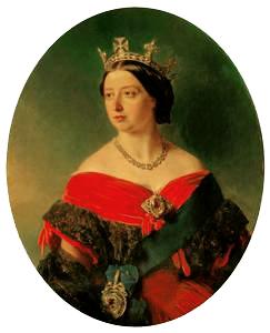 Franz Xaver Winterhalter Queen Victoria oil painting image